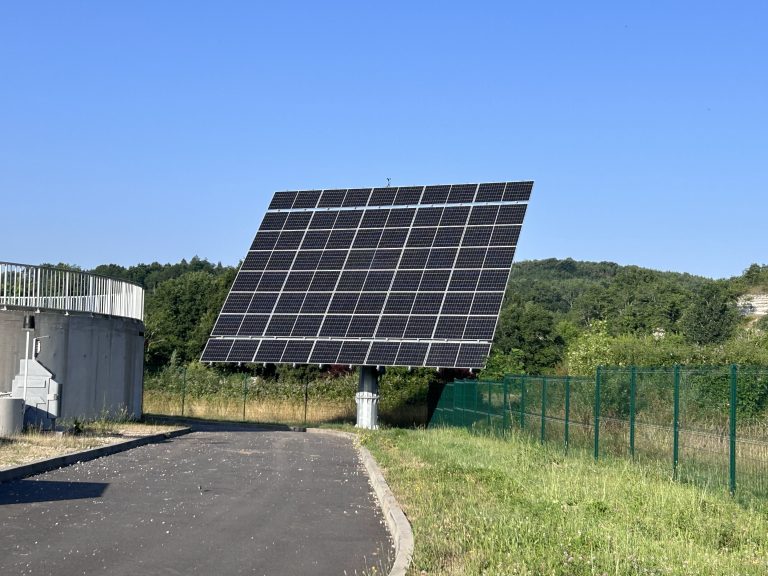 Tracker solaire STEP Le Bugue